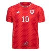 Officiële Voetbalshirt Wales RAMSEY 10 Thuis WK 2022 - Heren